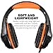 Beexcellent Gaming Headset with Microphone for New Xbox PS4 PC Smart phone Laptops- Surround Sound, Noise Reduction Game Earphone – Easy Volume Control with LED Lighting 3.5MM Jack (Orange)thumb 3