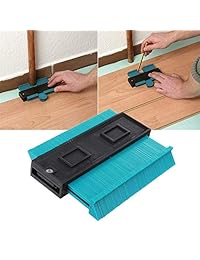 Ciao Life   Medidor de perfil de 4.724 in, duplicador de contorno de plástico con marco circular, medidor de duplicación.