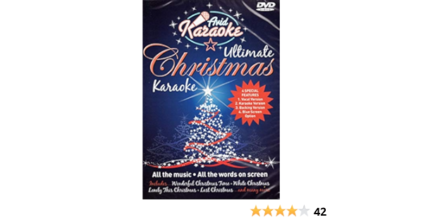 Amazon Com Ultimate Christmas Karaoke Interactive Dvd Karaoke Movies Tv