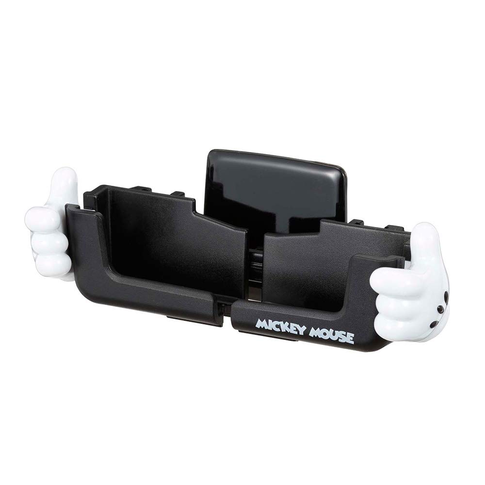 ナポレックス(Napolex) 車用スマホホルダー 手形帳カバー 大型スマホ対応(MAX幅170mm) セパレート構造 あらゆる種類のスマホサイズに対応 粘着シート付 取付ステー付 カーアクセサリー カー用品 ディズニー ミッキーマウス WD-389 の商品画像