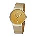 Men Casual Date Quartz Wrist Watches Gent Waterproof Sports Watch Elite Ultra Thin Clock WR-8018 (gold)