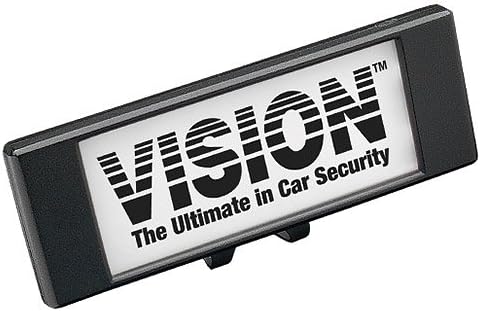 Amazon Vision ヴィジョン フラッシングled ホワイト カスタムロゴ 盗難発生警報装置 オプション Lm700w カーアラーム 車 バイク