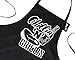 Bang Tidy Clothing BBQ Apron Funny Aprons For Men Chillin' n Grillin' Barbecue Grill Kitchen Gift Black One Size