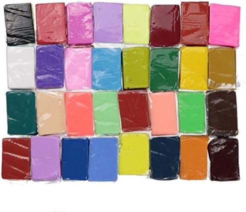 32 Colors Polymer Clay Fimo Block Modelling Moulding Sculpey DIY Toy 5 Tools