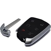 HYQ2AB 315 Mhz 6 Button Keyless Entry Remote Key Fob for Cadillac Escalade 2015-2019 Replace 13580812 13544036 13510242 13598511