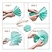 Mermaid Under The Sea Party Supplies Decorations Tissue Paper Pom Poms Lantern Garland Kit for Frozen Theme Birthday Baby Shower Bridal Shower 16 Winter Wonderland Party…