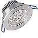 Pocketman 10 Pack, 110V 3W Dimmable LED Ceiling Light Downlight,Cool White Spotlight Lamp Recessed Lighting Fixture,with LED Driver