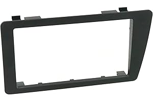 Scosche HA1710B Double DIN Radio Install Dash Kit Compatible with Select 2001-05 Honda Civic - Aftermarket Car Stereo Installation Kit - Not Compatible with Civic Si - Factory Radio Brackets Required