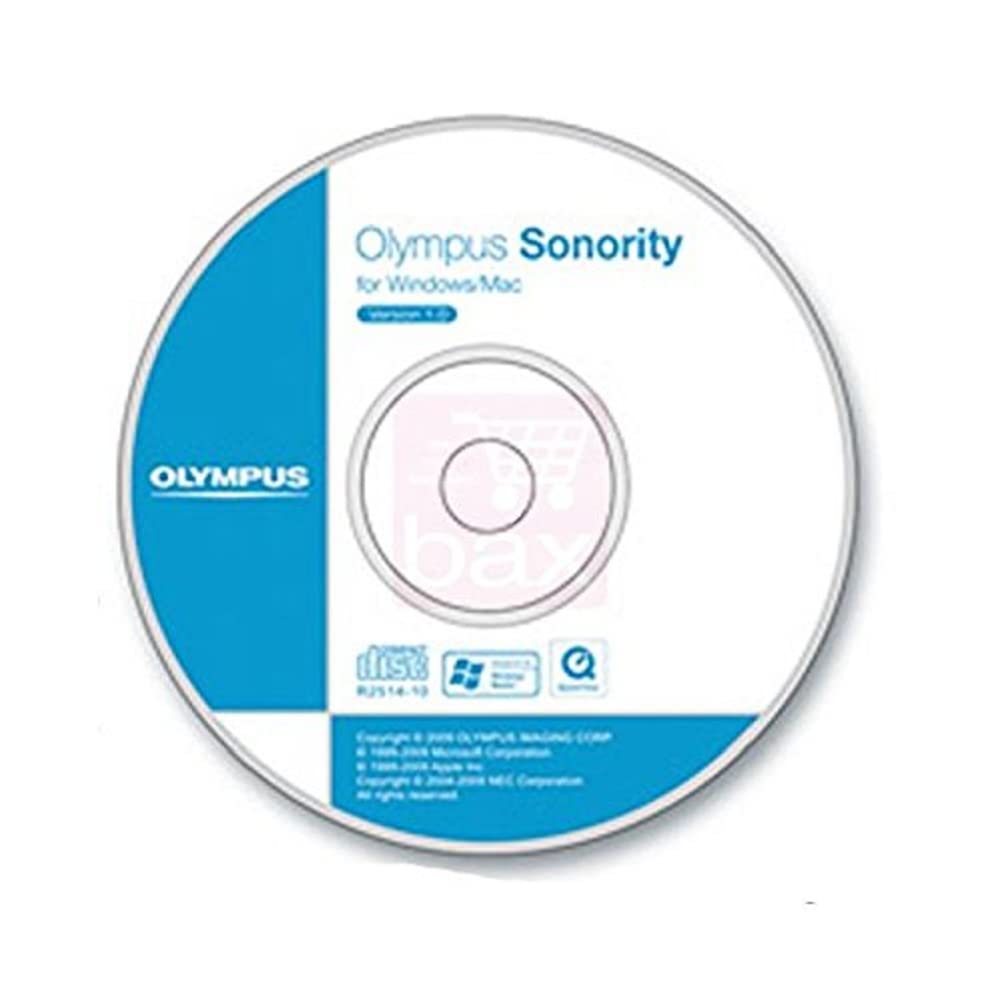 Olympus Sonority Plus CD-ROM - service management software