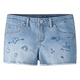 Levi's Girls' Denim Shorty Shorts
