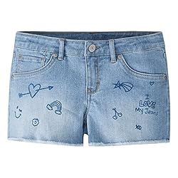 Levi's Girls' Denim Shorty Shorts