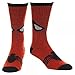 Marvel Spiderman Mens' Web Face Crew Socks - 1 pk