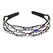 Yeshan Rhinestone Beaded Handmade Headband,Hairband for Girls,Multicolor