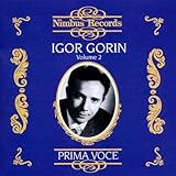 IGOR GORIN 2:PRIMA VOCE                            image