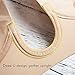 Gelma Invisible Adhesive Bra Silicone Backless Strapless Bra Women Push up Deep U Plunge Bra Nude Cup D