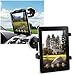 Animal Fur Design Cube Case with Interior Mesh Pocket For Lenovo Ideapad A1 7-Inch Tab Android Tablet + Includes a 3.5mm Stereo Audio Cable (6 feet) + Includes Size Adjustable Windshield Mount Complete 360 Degrees Rotation