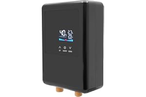 Instant Kitchen Faucet, 4.5kw Tankless Heating, Intelligent Constant Temperature Display, Wall-Mounted Energy-Saving Water He