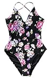 Cupshe Fashion Mist and Noct Crochet One-piece Swimsuit Beach Swimwear Bathing Suit