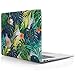 iDOO Soft Touch Hard Plastic Matte Case for MacBook Air 13 inch Model A1369 and A1466 - Tropical Palm Leaves