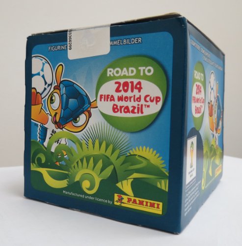 2013 Panini 'Road to the 2014 World Cup' Sticker combo (1 50 pk box & 1 album)