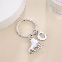 LIKGREAT Ice Skate Keychain Figure Skating