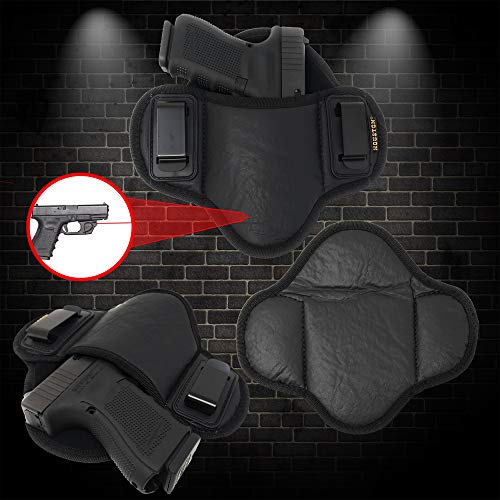 IWB Leather Gun Holster - Inside Waistband Concealment For Multiple Pistols