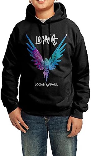 Logan Paul YouTube Maverick Parrot Logo Youth Hoodie Pullover (L)