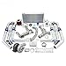 High Performance Upgrade GT45 T4 10pc Turbo Kit - Chevy Small Block SBC Engine