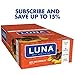 LUNA BAR – Gluten Free Bar – Nutz Over Chocolate Flavor – (1.69 Ounce Snack Bar, 15 Count)thumb 1