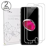 iPhone 7 Screen Protector, Marge Plus HD Clear Shockproof Premium Tempered Glass Screen Protector [2.5D Rounded Edges][3D Touch Compatible] for iPhone 7& iPhone 6/6s 4.7 inch -2 Pack
