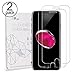 iPhone 7 Screen Protector, Marge Plus HD Clear Shockproof Premium Tempered Glass Screen Protector [2.5D Rounded Edges][3D Touch Compatible] for iPhone 7& iPhone 6/6s 4.7 inch -2 Pack