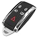 Replacement Remote Keyless Fob Key Case ( Shell ) For Jaguar X S-Type XF XK XKR 5B KR55WK49244