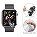 KKTICK [6 Pack] Screen Protector for Apple Watch Series 5 44mm / Series 4 44mm, [Anti-Bubble] [Max Coverage] HD Clear Flexible TPU Film Protector for iWatch 44mm, Easy to Install