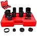 Goplus 14 Pc Master Ball Joint Remover Installer Adaptors Kit Receiving Tube