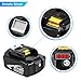 BL1860B 6000mAh Replace for Makita 18V Battery LXT BL1815 BL1860 BL1850 BL1840 LXT-400 194204-5 Power Tools Batteries