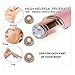 Facial Hair Remover Replacement Heads (Rose Gold) for Your Electric or Battery Flawless Good Finishing and Well Touch for Lip, Chin, Cheeks and Sideburns As Seen On TV 18K Gold-Plated Blades 4 Count