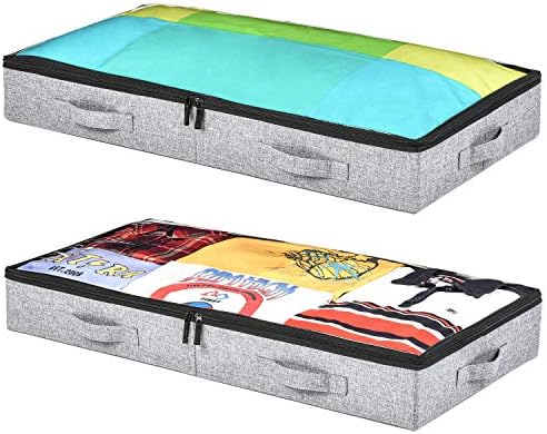 Low Profile Under Bed Storage Containers