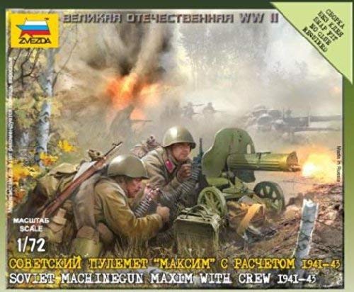 Soviet Machine Gun Maxim With Crew 41-43