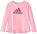 adidas Girls' Long Sleeve Girly Tee Shirt