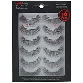Red Cherry #747M Strip False Eyelashes Black Natural to Glamorous Design (6 Pairs)