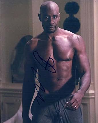 HOT SEXY SHIRTLESS MORRIS CHESTNUT SIGNED 8X10 PHOTO ROSEWOOD AUTOGRAPH