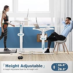 Sweetcrispy Electric Standing Desk Adjustable