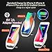 S9 Wireless Charger, Seneo iPhone X Wireless Charger, Fast Wireless Charger Charging Pad Stand for Samsung Galaxy S9 Note 8/5 S8/S8 Plus S7/S7 Edge S6 Edge Plus, Standard Charge for iPhone X/8/8 Plus