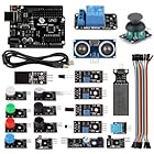 SainSmart UNO R3 Starter Kit + 20 Sensor Modules + HC-SR04 Distance Sensor For Arduino UNO MEGA2560 R3 Duemilanove Robot