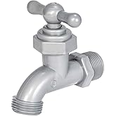 Eastman Celcon Hose Bibb with MHT Outlet, 3/4 Inch MIP Connection, 20839