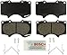 BOSCH BE976H Blue Ceramic Disc Brake Pad Set With Hardware - Compatible With Select Lexus GX460, GX470; Toyota 4Runner, FJ Cruiser, Sequoia, Tacoma, Tundra; FRONT