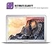 LENTION Clear Screen Protector for MacBook Air (13-inch, 2009 to 2017), HD Protective Film with Hydrophobic Oleophobic Coating