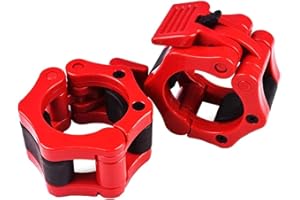 Barbell Clamps Collars Olympic Spinlock Dumbbell Clips Weight Lifting Bar Lock Quick Release Professional Barbell Buckle 1 Pa