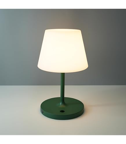 Lampe De Table Rechargeable Sans Fil ZEONX - 3 Couleurs, Intensité Variable, étanche IP54, 4000mAh