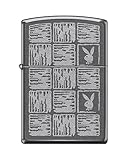 Zippo Playboy Pocket Lighter, Gray Dusk